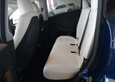 2024 Tesla Model Y Long Range Dual Motor All-Wheel Drive from USA, damaged, VIN 7SAYGDEE3RA268033